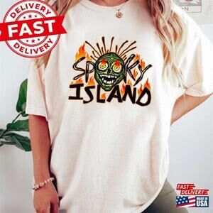 Spooky Island Scooby Doo Collage Unisex T-Shirt Shirt Classic